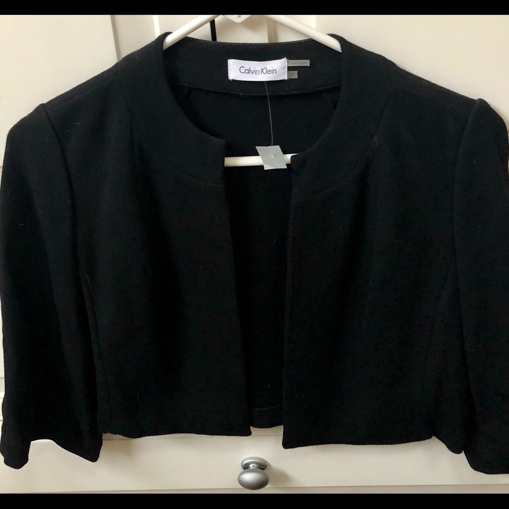 Calvin Klein short open sweater